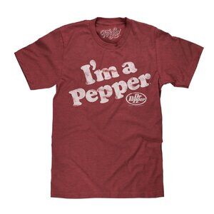 Dr. Pepper "I'm A Pepper" Short Sleeve Heathered Tee